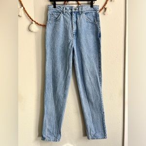 Esprit vintage high waisted embroidered skinny jeans